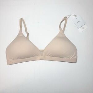 Pepper Limitless Wire Free Scoop Bra Size XL Buff Beige Fits 40AA, 40A, 40B